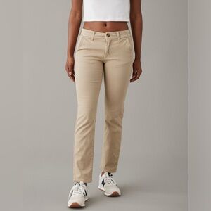 American Eagle Outfitters Beige Skinny Pants